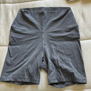 Gray Women's biker Shorts